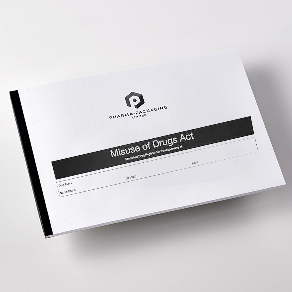 Controlled Drug Register Inserts 16 Pages Pharma Packaging controlled-drug-register-inserts-16-pages-pharma-packaging